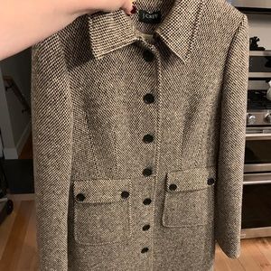 JCrew Twill Coat